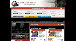 Desktop Screenshot of gumiabroncsakciok.hu